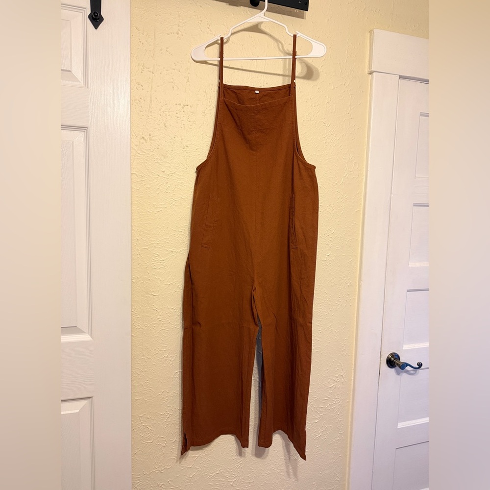 Women's Brown Jumpsuit
